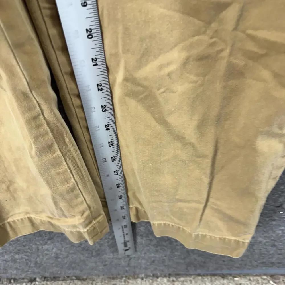 Ralph Lauren Pants Men 40/30 Beige Mid Rise Flat Front Straight Andrew Pants